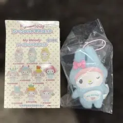 マイメロディ　わたしのデコバッグシリーズ シークレットマスコット全身スーツブルー