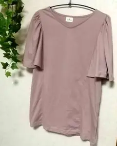 Viola e Viola ピンク 半袖Tシャツ L