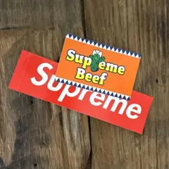Supreme Beef ステッカー　２枚セット