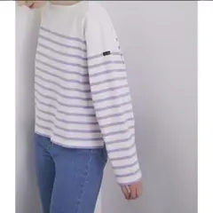 ルミノア　ボーダー　カットソー