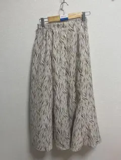 【最低価格】波模様 ロングスカート