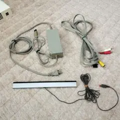 Wii ★純正ACアダプター ケーブル センサーバーセット