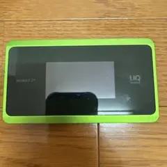 UQ WiMAX 2+ モバイルWi-Fiルーター 緑