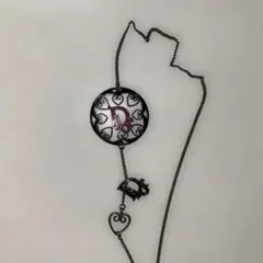 Dior ストラップ ハート型ペンダント付き