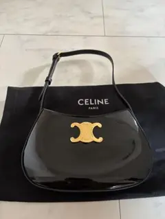 CELINE ミディアム ティリー バッグ / パテントカーフスキン