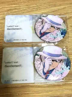 名探偵コナン 彩光キラキラカンバッジコレクション 怪盗キッド 2個セット