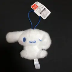 サンリオキャラクターズかおかくしマスコット〜ワンだふる〜シナモロール　ぬいぐるみ