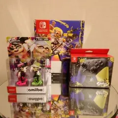 Switch スイッチ 本体 スプラトゥーン3エディション プロコンamiibo