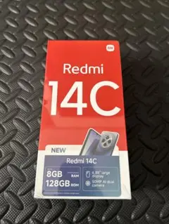 Redmi14C 128G ミッドナイトブラック 新品、未開封品