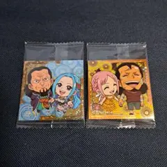 ワンピース 大海賊 シール log.12 にふぉるめ　レベッカ　ビビ