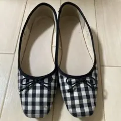 gu リボンフラットシューズ　Mサイズ