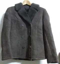 sawyer of napa ムートン コート ボア M ボタン ダッフル sawyer of napa ムートン コート ボア M ボタン ダッフル