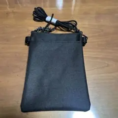 ポリエステル　ブラック ショルダーバッグ
