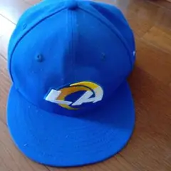 期間限定値下げ！ロサンゼルス・ラムズ キャップ NFLロゴ付き