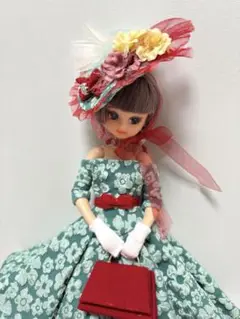 リカちゃんの服　(22cm) ワンピースドレスセット