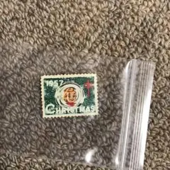 ビンテージ切手 アメリカ 1957年 クリスマス