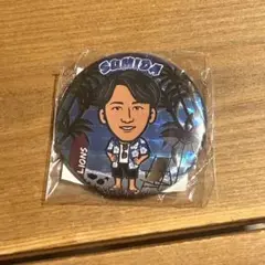 隅田知一郎 シークレット 西武 ライオンズ ガチャ 缶バッジ キーホルダー