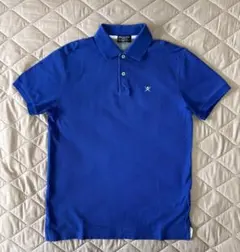 HACKETT 青 ポロシャツ Mサイズ
