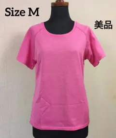 リフレクター付き ラウンドネック Tシャツ サイズ M