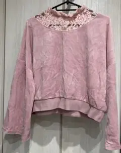 ベロア生地　トップス