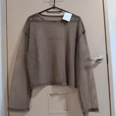 新品タグ付 プチフルール シアートップス