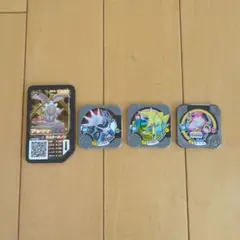 ポケモンガオーレディスクマギアナ ポケモントレッタフーパ、ライボルト、ディアルガ