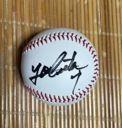 オリックスバファローズ　吉田正尚　サインボール　直筆サイン