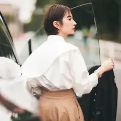 u003c新品u003eCLANE BACK CROSS SHIRT クラネ シャツ