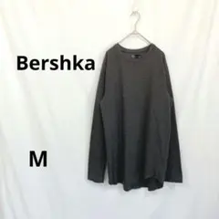 ベルシュカ ▶ カットソー M グレー 秋冬 シンプル クルーネック