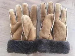 バックスキンの5本指グローブ