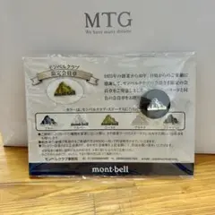 モンベル　ピンバッジ　ゴールド