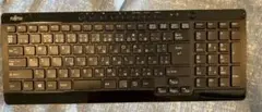 通電確認済【ジャンク】富士通　純正　ワイヤレス キーボード　Y-R0025-O