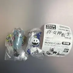 真·女神転生 つまんでつなげてマスコット2 ジャックフロスト　モスマン　ガチャ