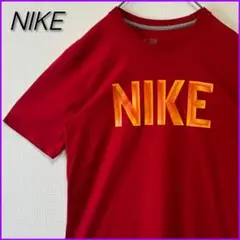 【良品】 NIKE ナイキ ビッグロゴ Tシャツ