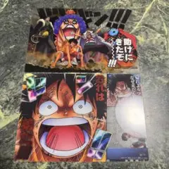 ONE PIECE ジャンボカードダス 2点セット　クリアプレート
