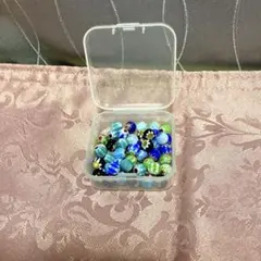 ミルフィオリガラスビーズ 48個セット