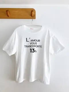 DRESSTERIOR☆ロゴプリントTシャツ（34）白
