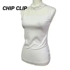 CHIP CLIP チップクリップ ☆ ノースリーブカットソー トップス レース