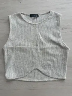 TOPSHOP リブ編み タンクトップ