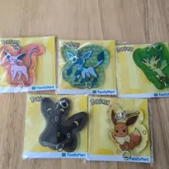 ポケモン ファミマ イーブイズ アクリルキーホルダー セット第二弾コンプ！