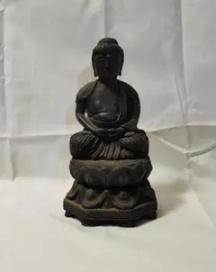 木彫、阿弥陀如来座像