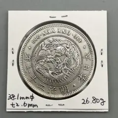 1円銀貨　明治25年前期 16年 特年 2枚一圓銀貨　一円銀貨　銀貨古銭　本物 2025年最新】一圓銀貨 明治27年の人気アイテム - メルカリ