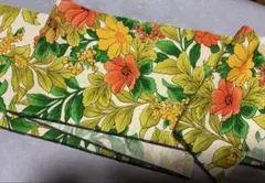 着物はぎれ　花柄② 2枚