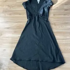 パラオフラーニPF PAOLA FRANI ワンピース ブラック　ストレッチ
