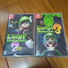ルイージマンション　２ & ３ セット　スイッチ