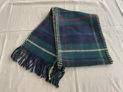 English Tradition ウール チェックマフラー