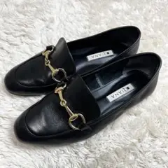 【極美品】ダイアナ　DIANA ローファー　ホースビット　フラット　パンプス　黒