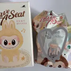 LABUBU Have a Seat ラブブ ぬいぐるみ hehe