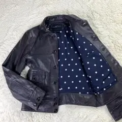 ★美品 45rpm Umi908 レザージャケット ゴートレザー ブラック M