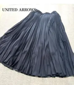 美品　UNITED ARROWS プリーツスカート 36サイズ ダークグレー